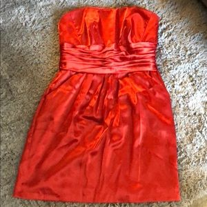 David’s Bridal strapless dress, size 12